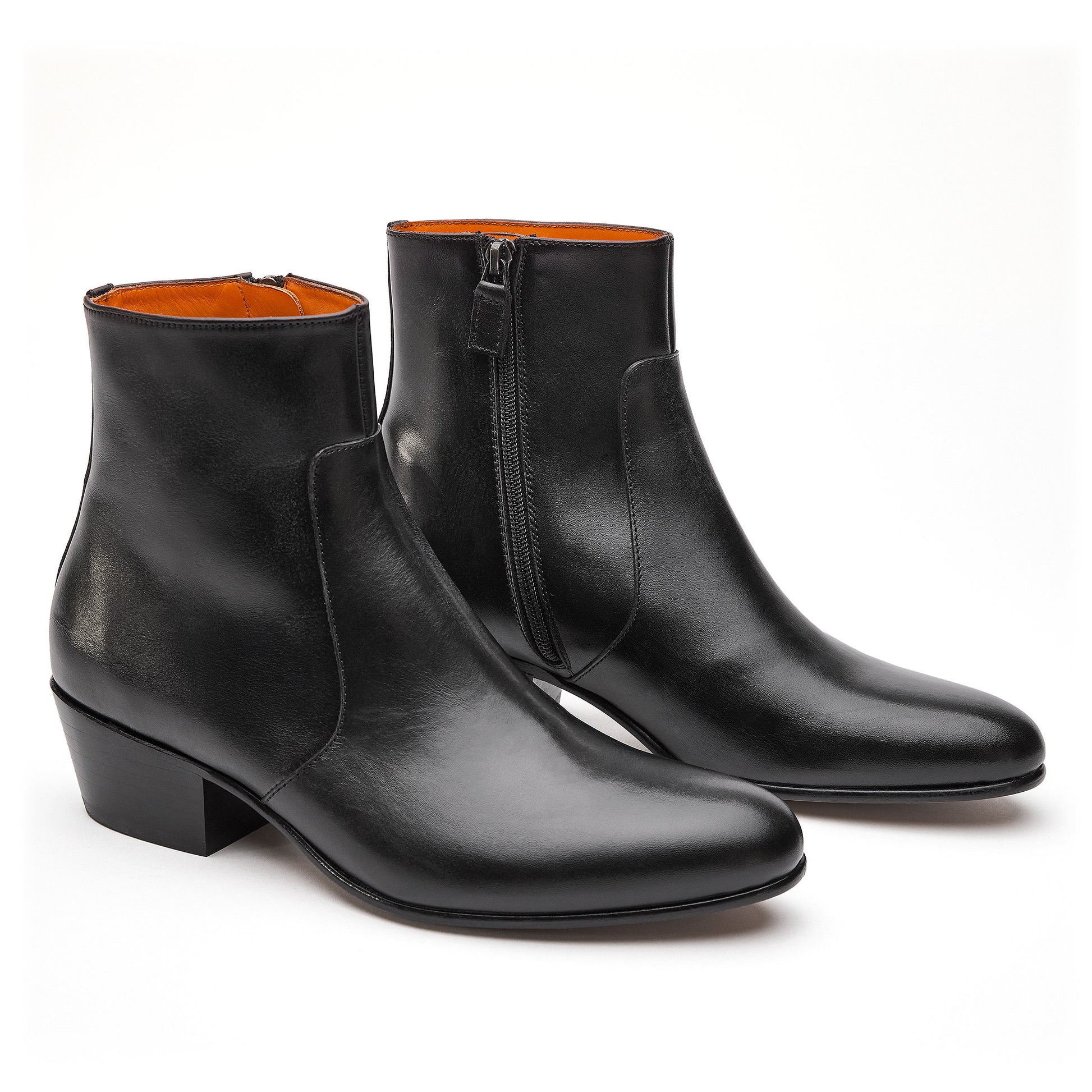 Black Leather Cadogan - DP JAMES LONDON