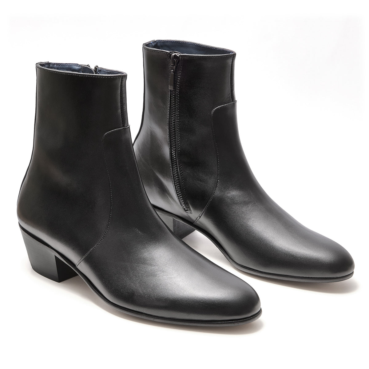 Black Leather Cadogan - DP JAMES LONDON