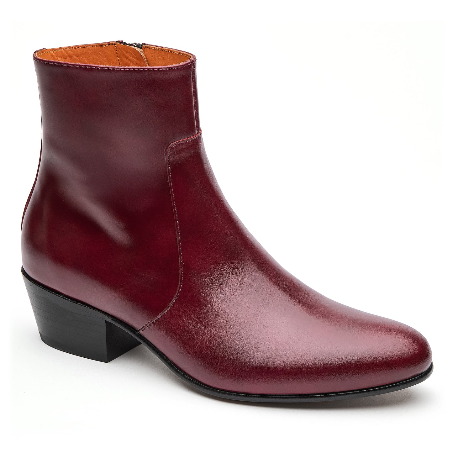 Bordeaux Leather Cadogan - DP JAMES LONDON