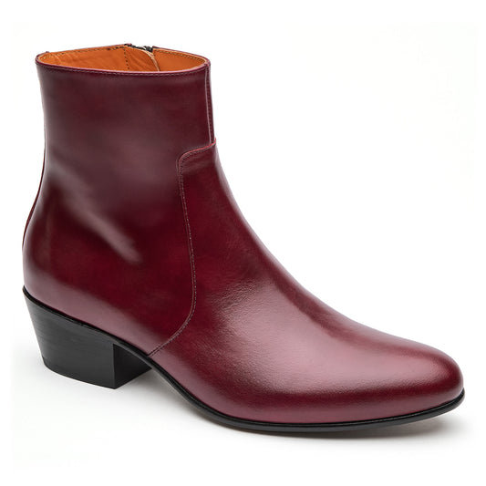 Bordeaux Leather Cadogan - DP JAMES LONDON