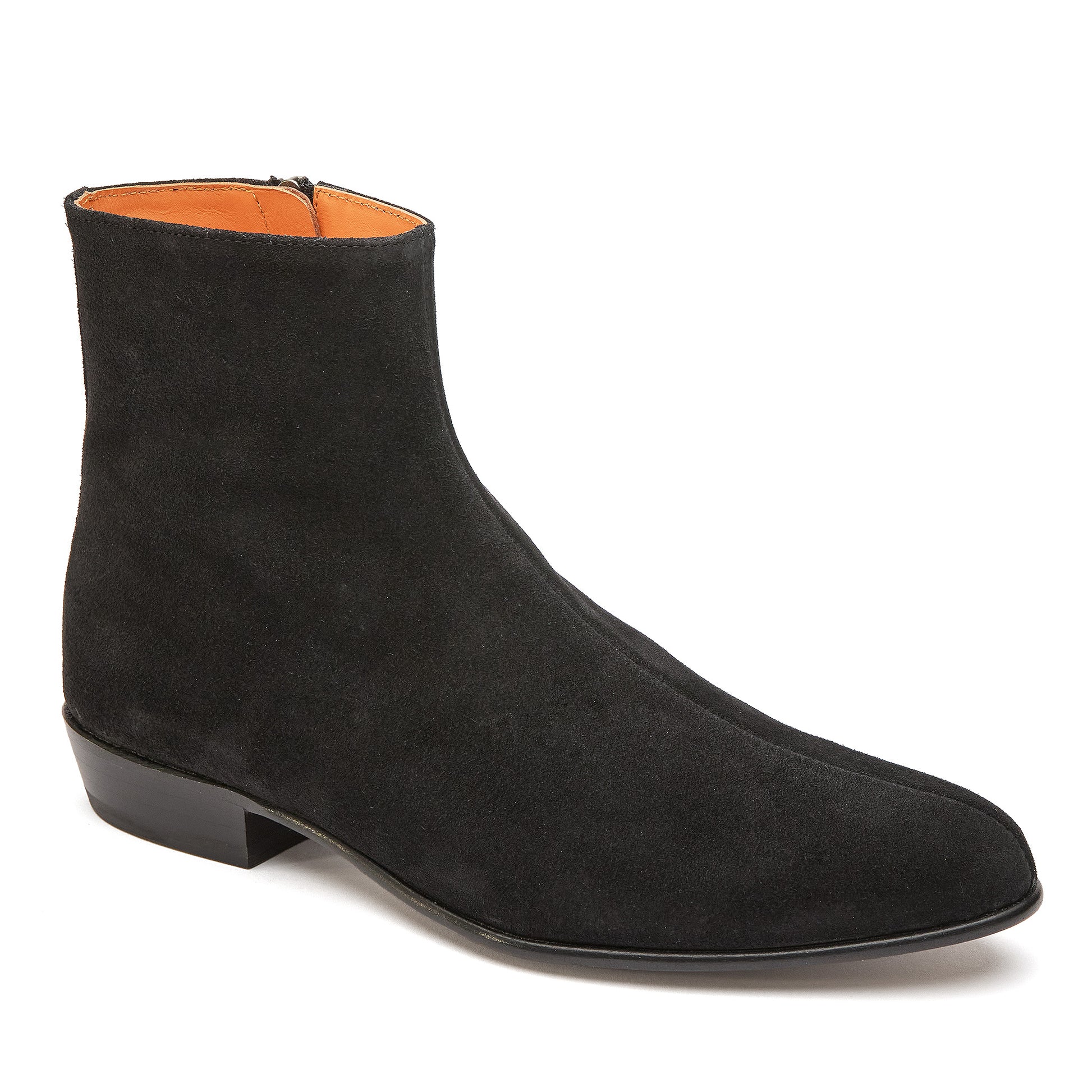 Black Suede Carlton - DP JAMES LONDON