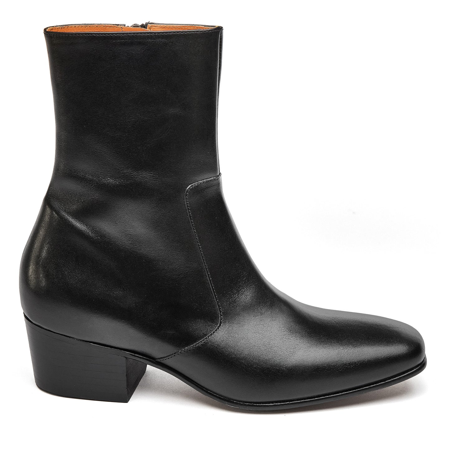 Black Leather Cavendish - DP JAMES LONDON