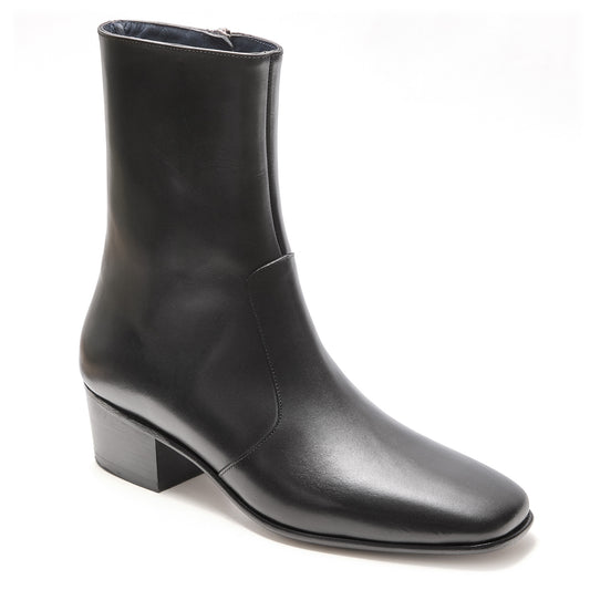 Black Leather Cavendish - DP JAMES LONDON