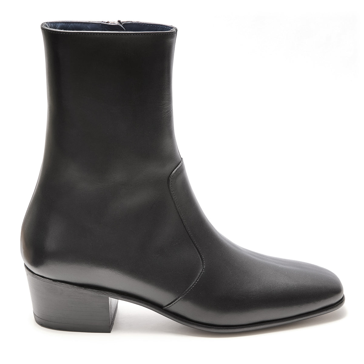 Black Leather Cavendish - DP JAMES LONDON
