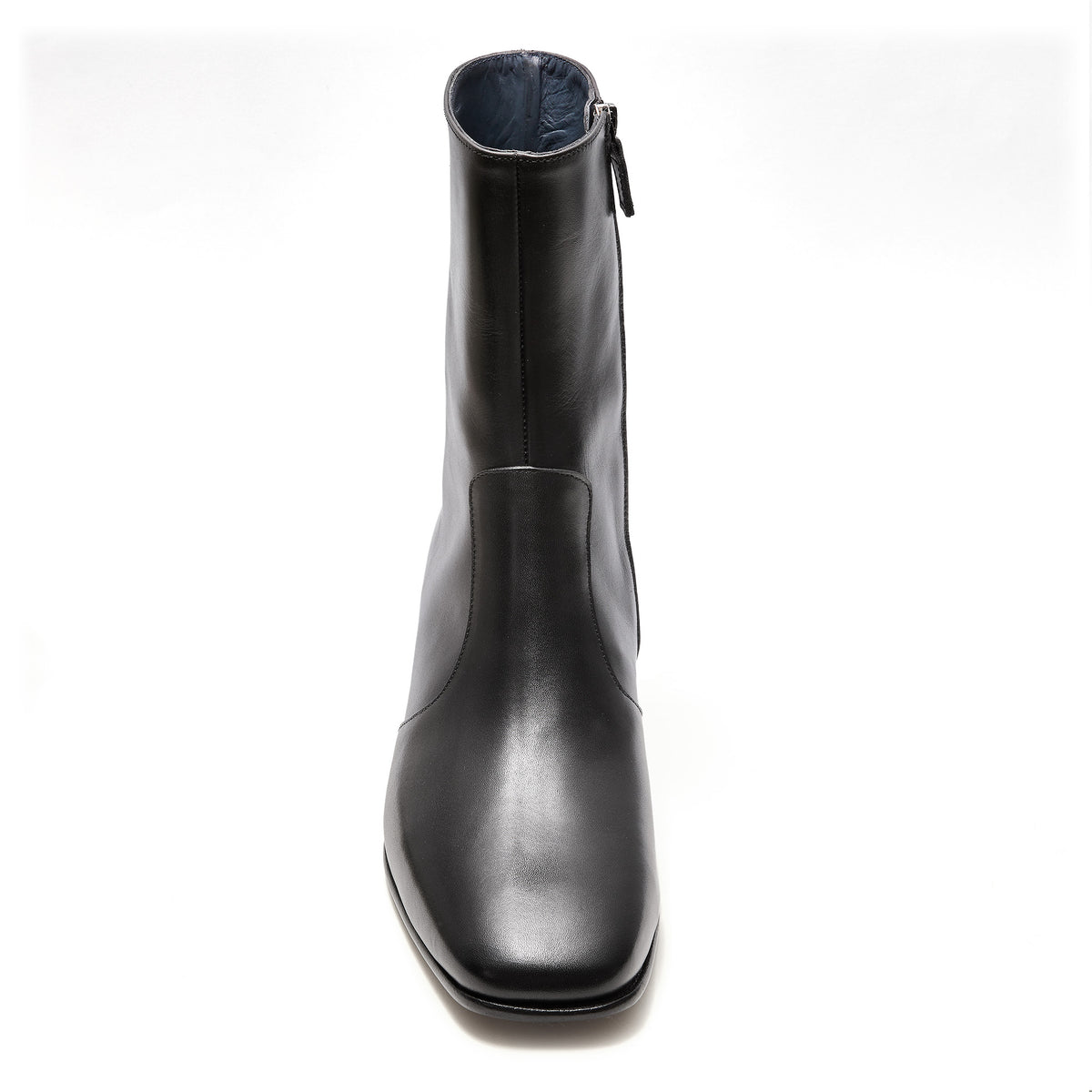 Black Leather Cavendish - DP JAMES LONDON