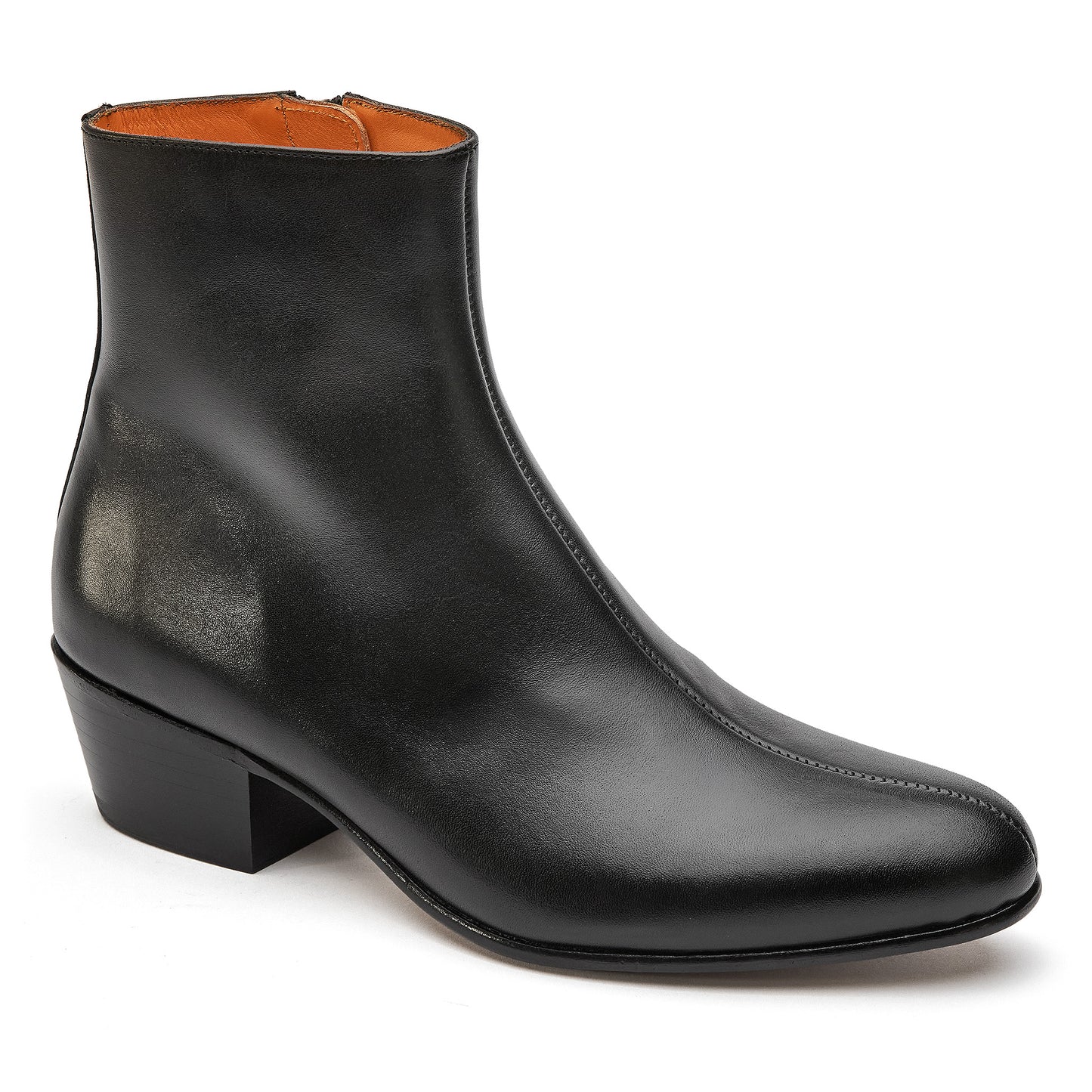 Black Leather Grosvenor - DP JAMES LONDON