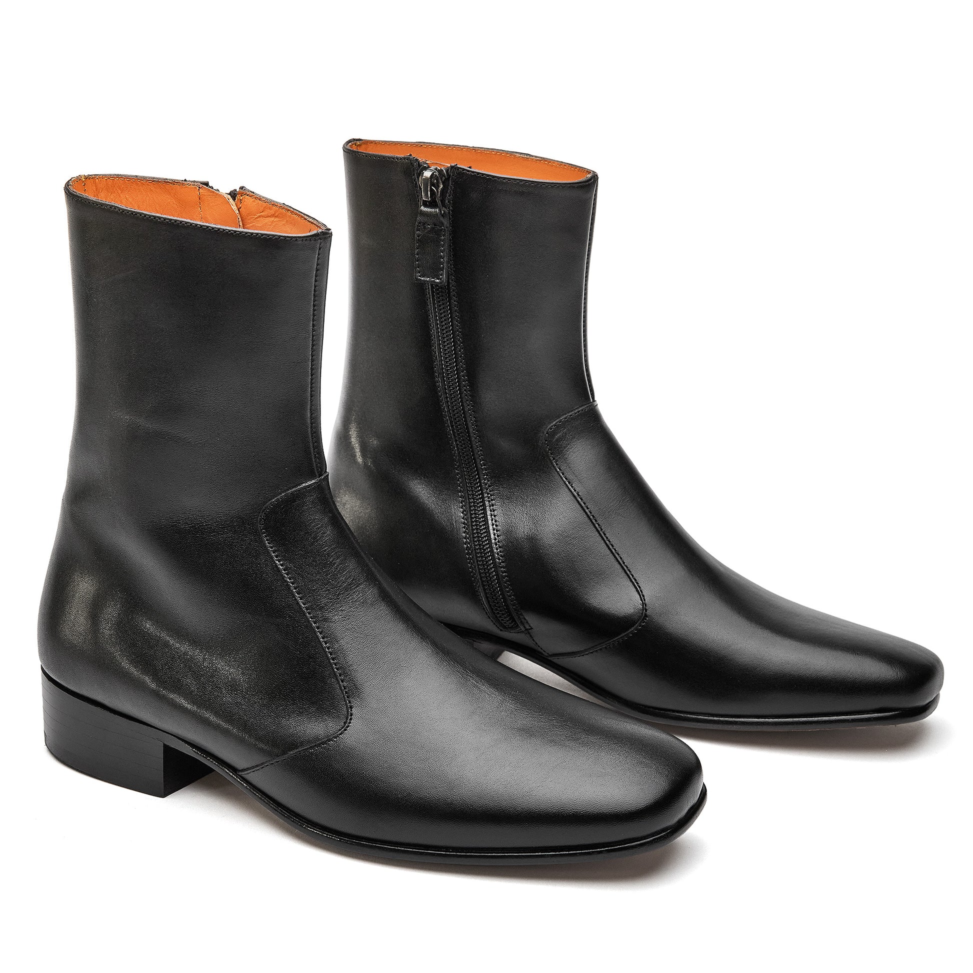 Black Leather Lonsdale - DP JAMES LONDON