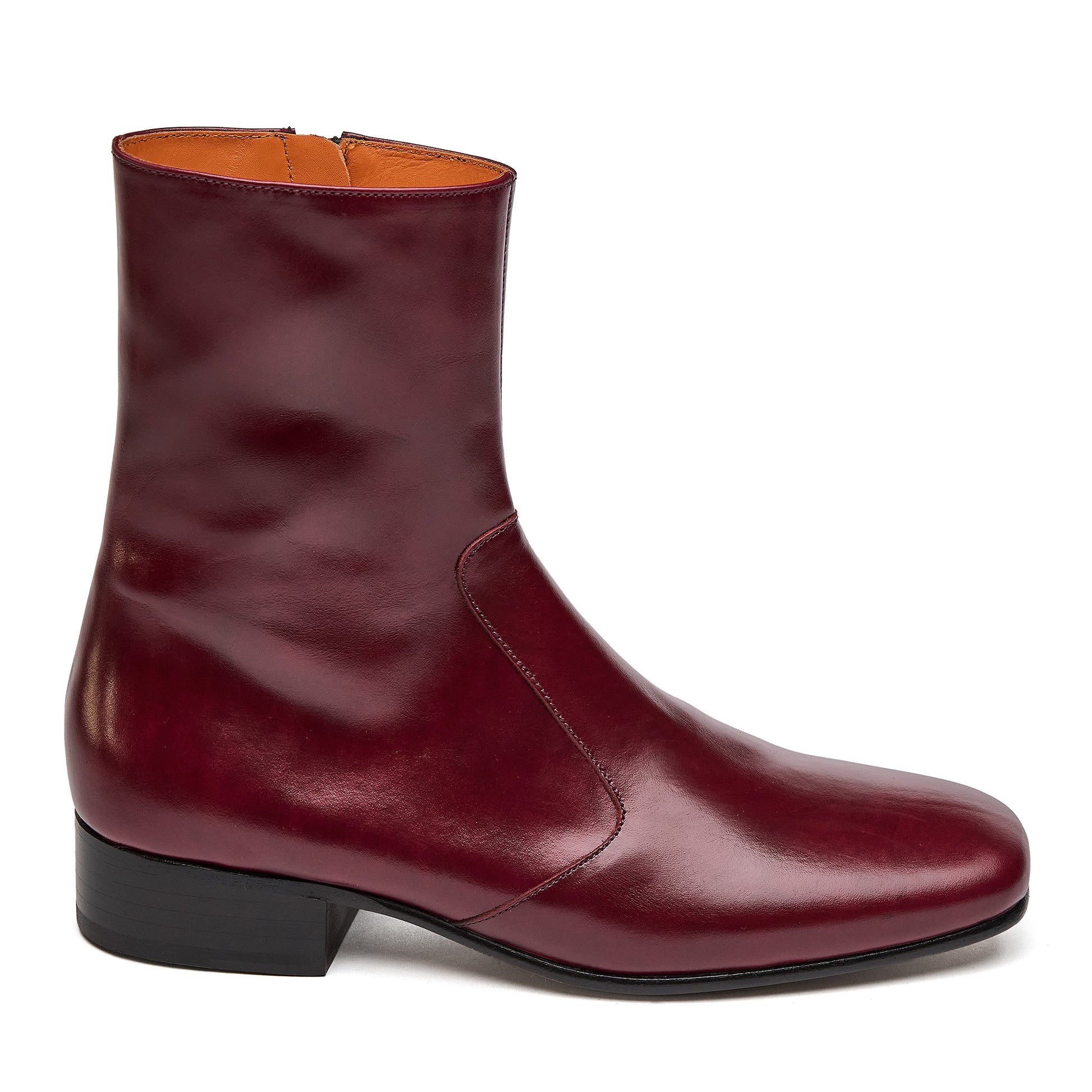 Bordeaux Leather Lonsdale - DP JAMES LONDON