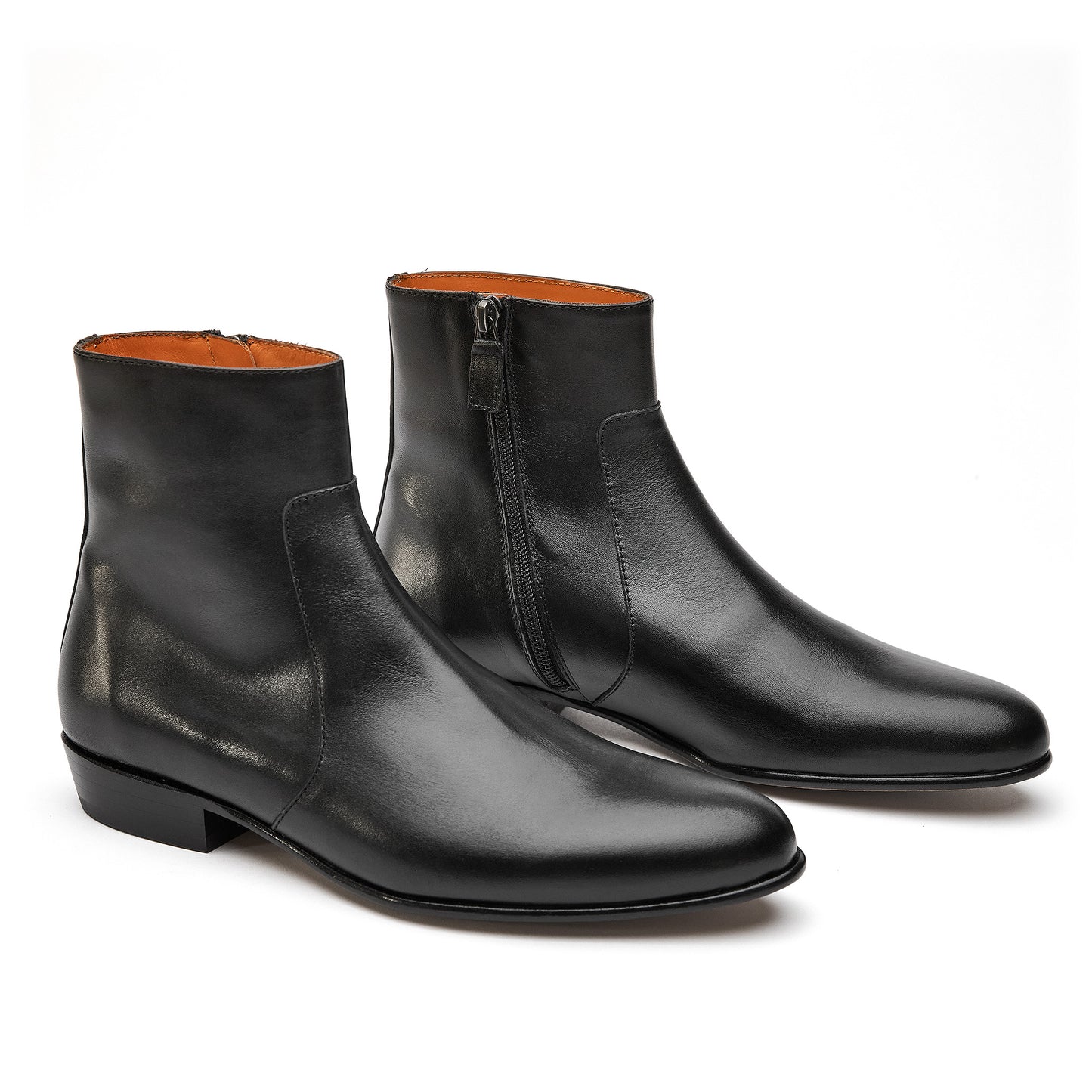 Black Leather Portland - DP JAMES LONDON