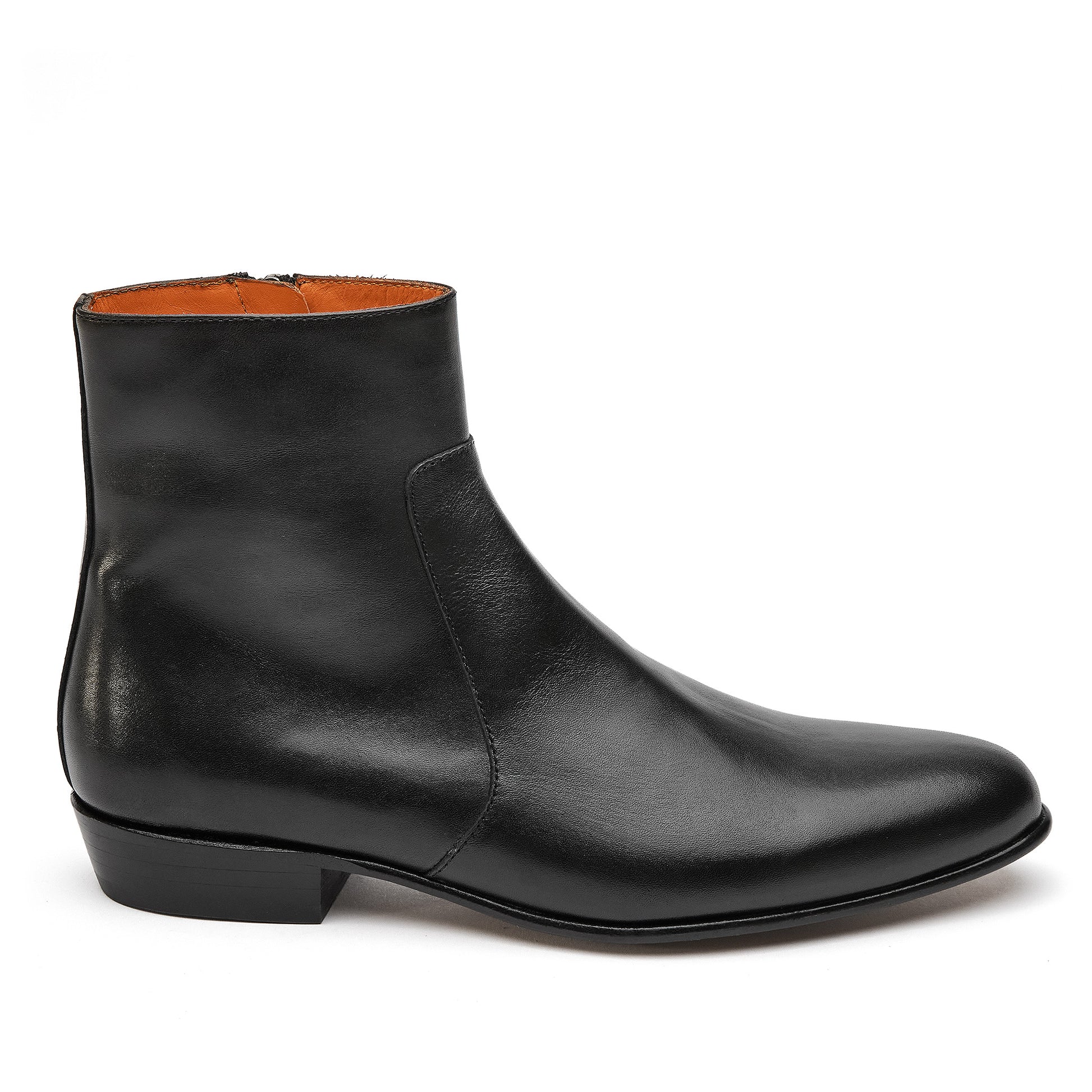 Black Leather Portland - DP JAMES LONDON